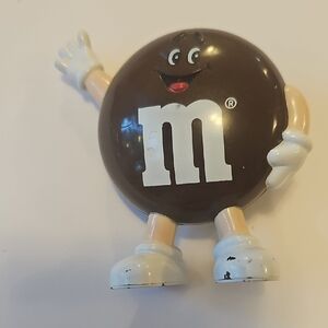 M&M's Brown Character Figurine Collectible 80s